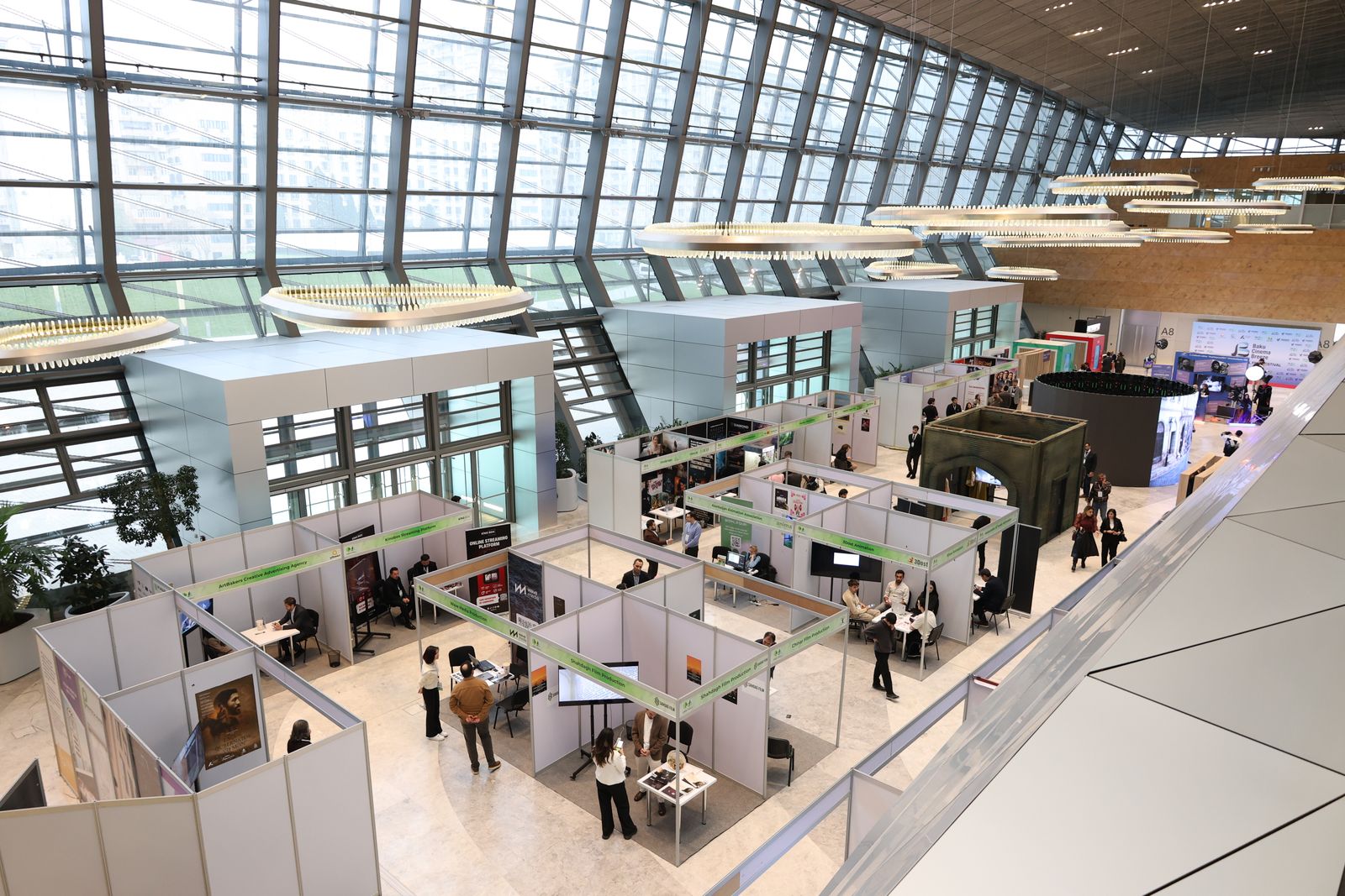 展示会場の様子